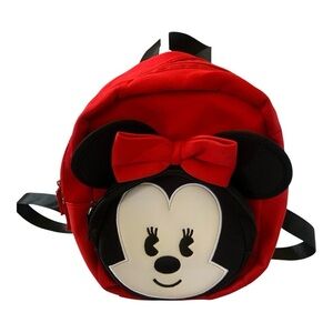 Disney Red Minnie Mouse Kids Backpack